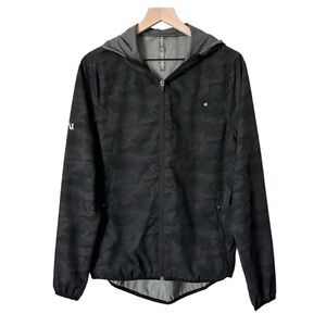 Vuori Black Camo Outdoor Trainer Shell Jacket